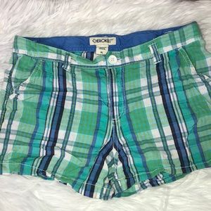 ⭐️Cherokee - Plaid Shorts